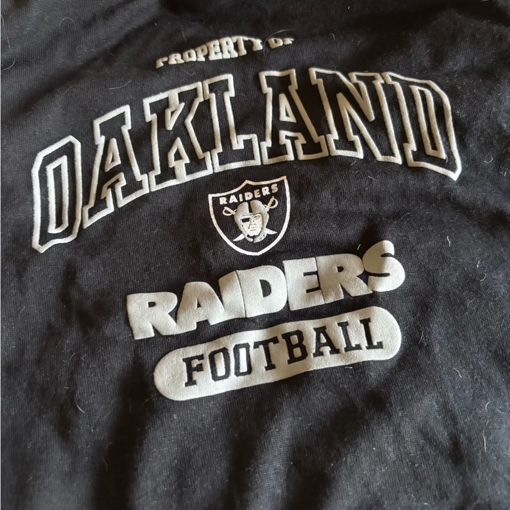 Pets First Oakland Raiders dog shirt size medium